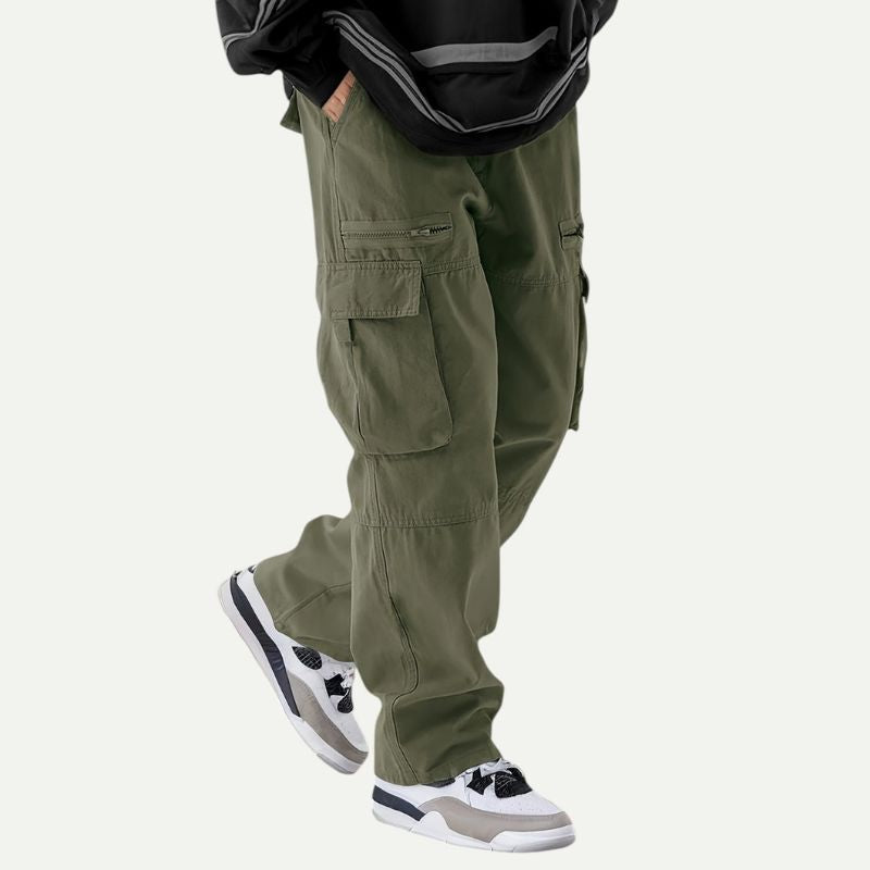 Drawstring Cargo Pants