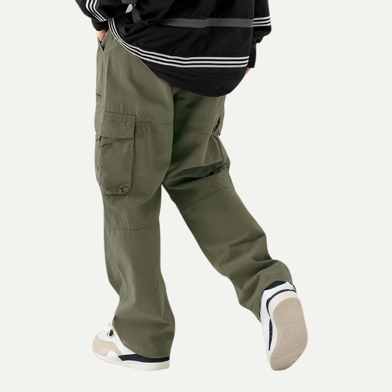 Drawstring Cargo Pants