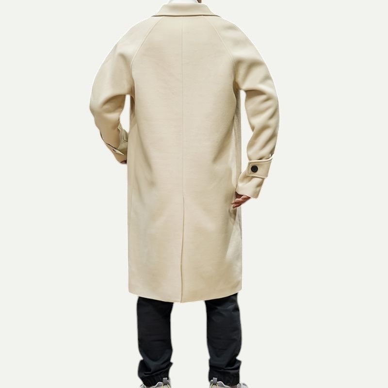 Slim Fit Mid-Length Overcoat