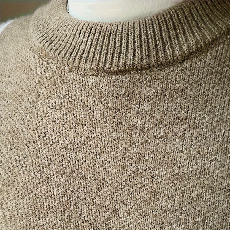 Men's Color-Block Pullover Sweater