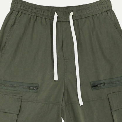 Drawstring Cargo Pants