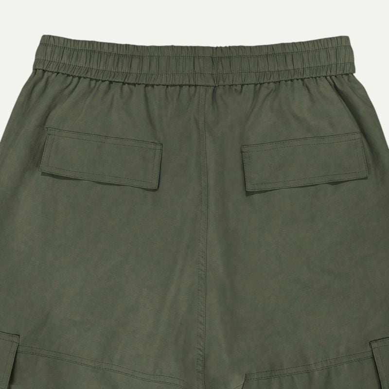 Drawstring Cargo Pants