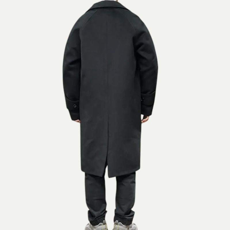 Slim Fit Mid-Length Overcoat